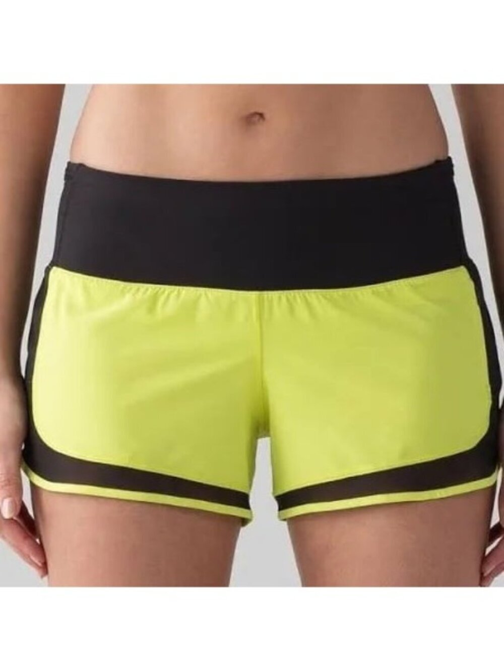 Lululemon Mind Over Miles Lined Short (3.5") Antidote Women’s Size 8 Gym Yoga
